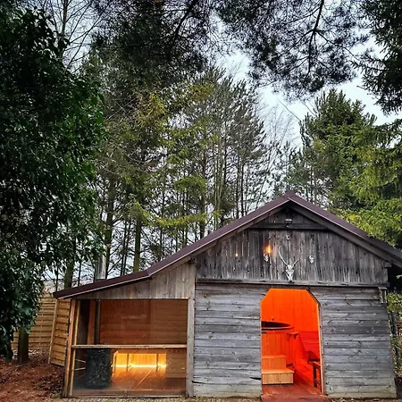 度假居 Cozywood Wypoczynkowe Z Balia I Sauna Na Kaszubach *