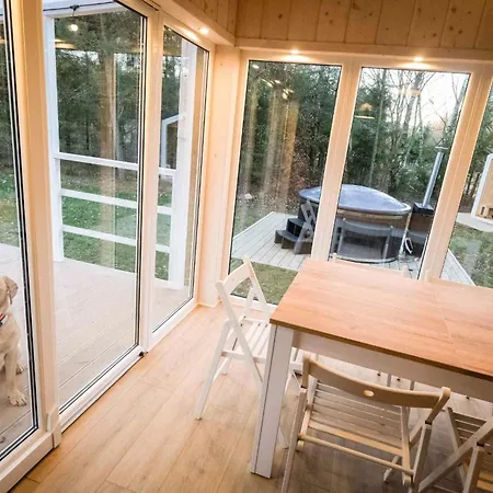 Cozywood Wypoczynkowe Z Balią I Sauną Na Kaszubach Pomlewo