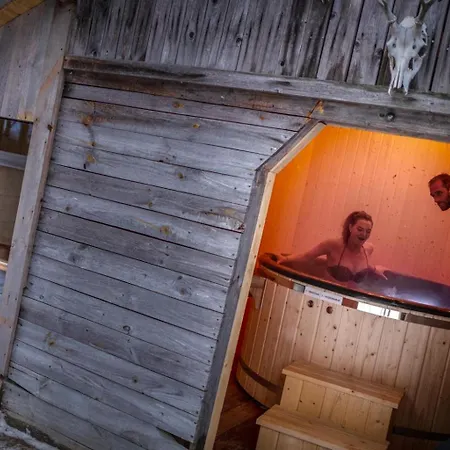 Cozywood Wypoczynkowe Z Balią I Sauną Na Kaszubach Dom wakacyjny