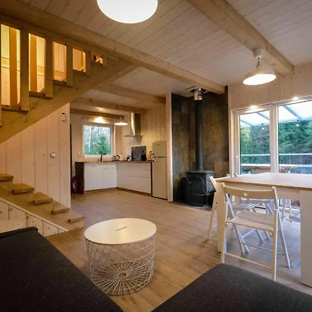 Cozywood Wypoczynkowe Z Balia I Sauna Na Kaszubach Pomlewo