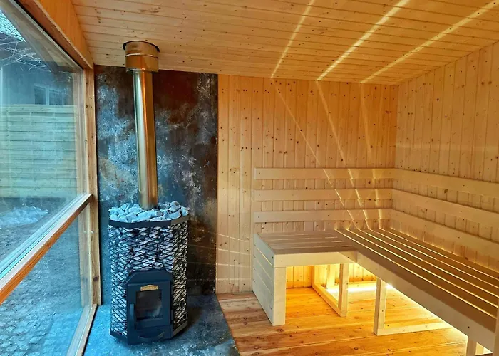 Tatil Evi Cozywood Wypoczynkowe Z Balia I Sauna Na Kaszubach Pomlewo