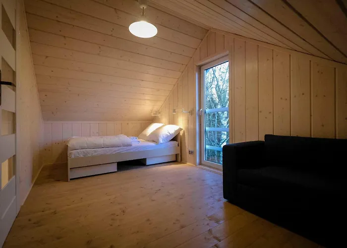 Cozywood Wypoczynkowe Z Balia I Sauna Na Kaszubach Pomlewo