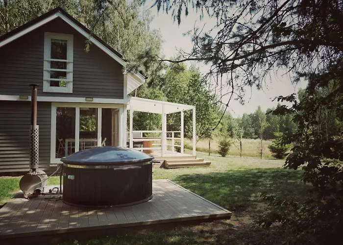 Tatil Evi Cozywood Wypoczynkowe Z Balia I Sauna Na Kaszubach *