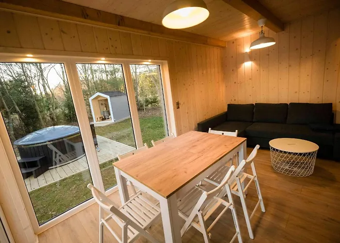 Cozywood Wypoczynkowe Z Balia I Sauna Na Kaszubach Tatil Evi *